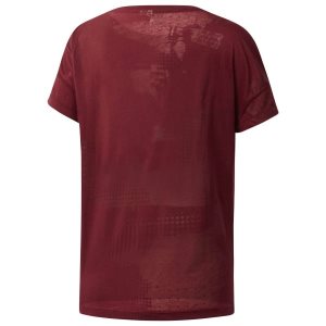 Reebok Speedwick T Shirt Damen - Bordeaux - DE 572-TVR